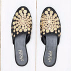 Mira - JUJU by Jyoti Sardar - handmade hand embroidered vegan shoes for women