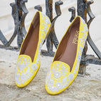 Sol - JUJU by Jyoti Sardar - handmade hand embroidered vegan shoes for women